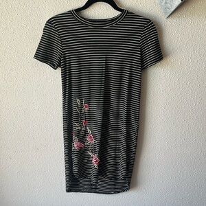 Embroidered T-Shirt Dress by Polly & Esther